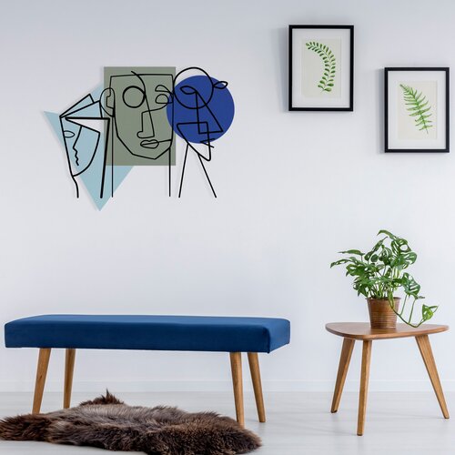 Atelier Del Sofa zidna dekoracija Kubizm 7053, 70x53 cm, &amp;Scaron;arena Slike