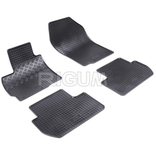 Rigum Gumene patosnice za Mitsubishi Outlander 2007, Crne Slike