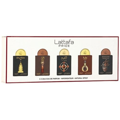 Lattafa Pride Set parfema 04, EDP, 20 ml, 5 komada Slike