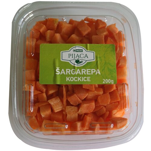 Maxi pijaca Sargarepa kockice 200g Cene