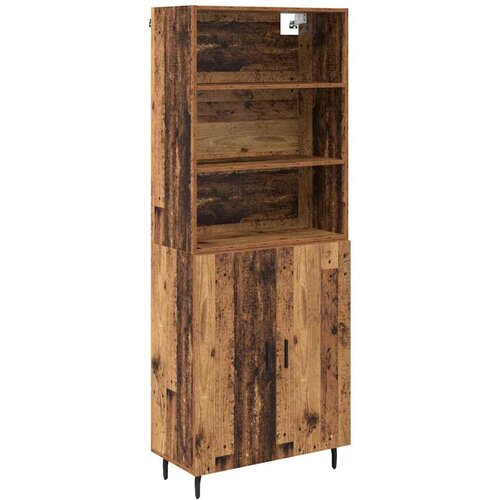 vidaXL Visok predalnik Star les 69,5 x 34 x 180 cm, (5000107995) Cene