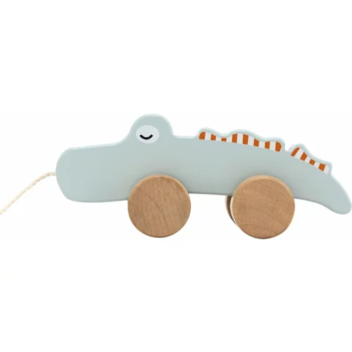 Tryco Wooden Crocodile Pull-Along Toy igrača iz lesa 1 kos
