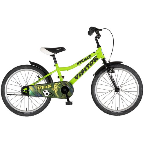 Visitor bicikl kids striker 20&amp;quot; 10&amp;quot; v-brake kontra 115-135cm (20&amp;quot;) zeleni neon 1203161 Slike
