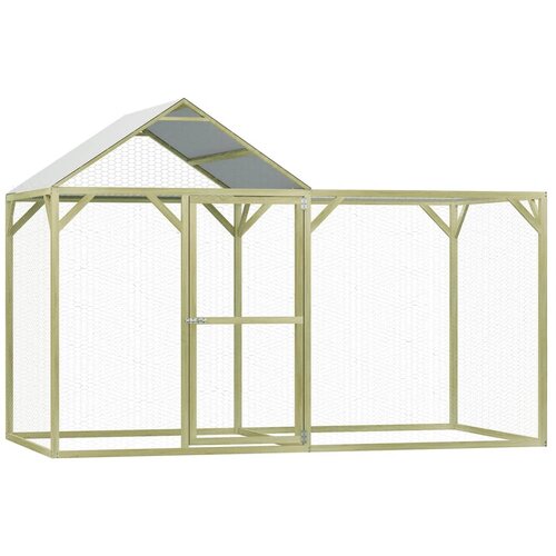 VidaXL Kavez za koko&amp;scaron;i 3 x 1,5 x 2 m čelični Slike