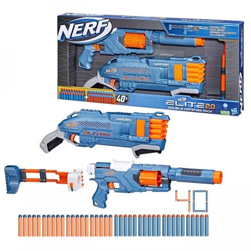 Hasbro Set od 2 Double Defence Nerf Elite 2.0 pištolja, (21605028) Cene
