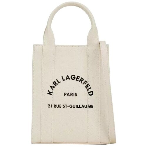 Karl Lagerfeld Torbe RSG SQUEARE SMALL TOTE Bež Slike