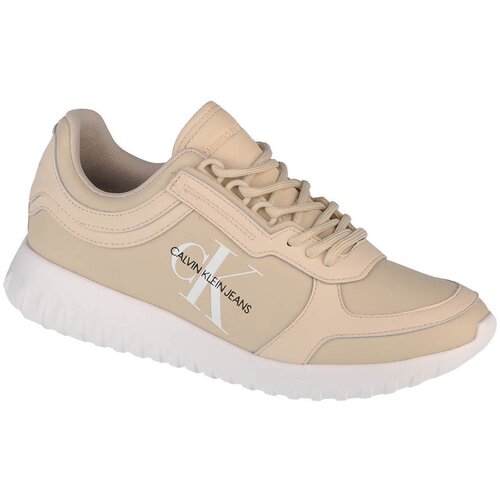 Calvin Klein Jeans Runner Laceup Bež Cijene