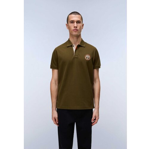 Napapijri e-clanis ss dark olive g3a Slike