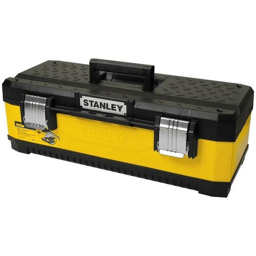 Stanley 1-95-614 small parts /tool box Metal, Plastic Black, Yellow Cene