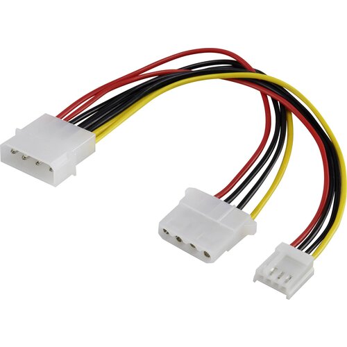 Renkforce tok podaljšek [1x 4-polni električni moški konektor IDE - 1x 4-polni električni ženski konektor IDE, električni ženski konektor floppy] 0.15, (20434003) Cene