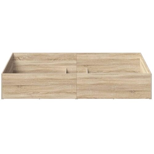  Okvir za podesivu bazu kreveta Hrast sonoma 100 x 200 cm - Hrast sonoma 100 x 200 cm Samo okvir kreveta Slike