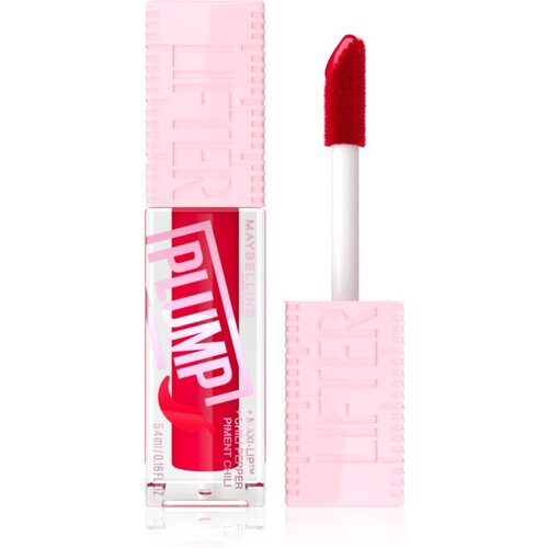 Maybelline Lifter Plump sijaj za ustnice z učinkom povečanja odtenek 004 Red Flag 5,4 ml Cene