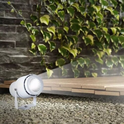  LED spolja&amp;scaron;nja lampa LED/12W/100-240V IP65, bela - zeleno svetlo Slike