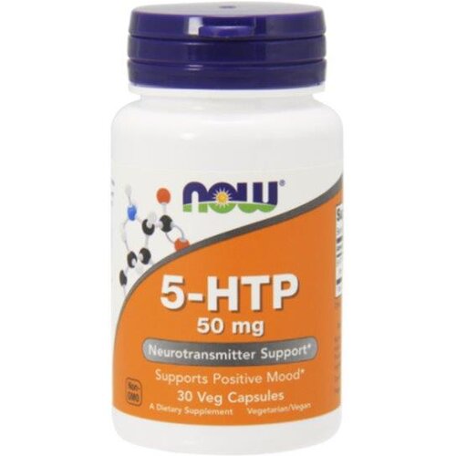 NOW 5-htp tablete 50 mg, 30 komada Slike