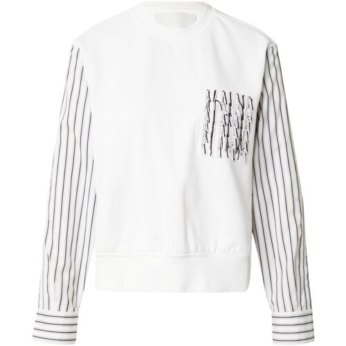 3.1 Phillip Lim Sweater majica crna / prljavo bijela Slike