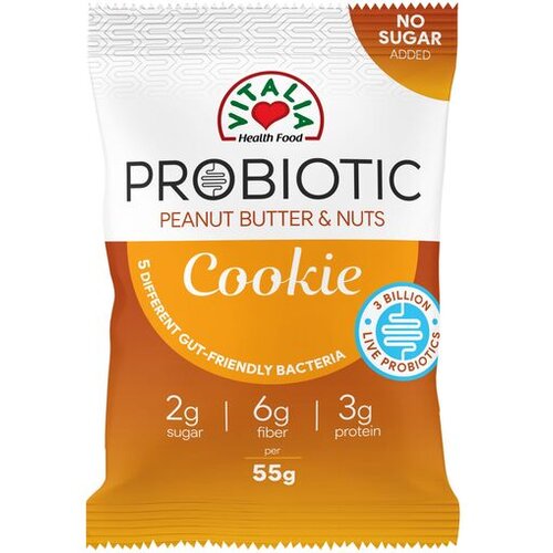 Vitalia Probiotic kolačić kikiriki puter i jezgrasto voće pr Cene