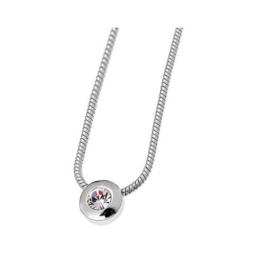  Ženski oliver weber diamond crystal lančić sa swarovski belim kristalnim priveskom ( 11025r ) Cene