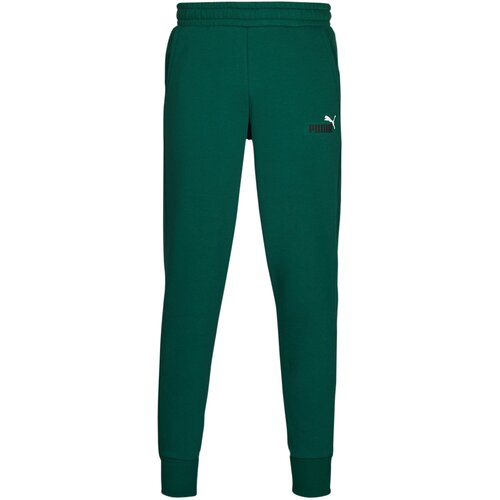 Puma Spodnji deli trenirke ESS 2 COL LOGO PANTS FL CL Zelena Slike