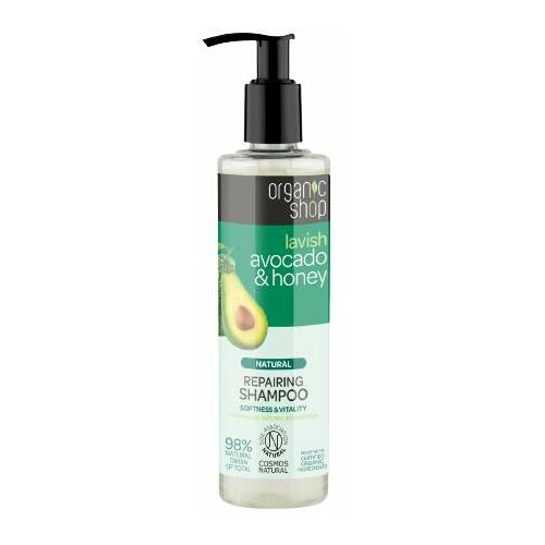 Organic Shop shampoo avocado&honey 280 ml Slike