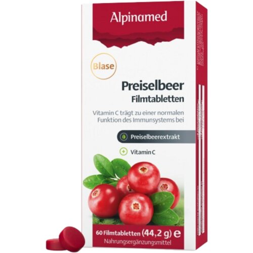 Alpinamed Brusnice filmsko obložene tablete - 60 tabl. Cene