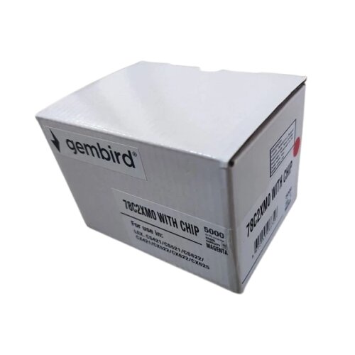 Gembird Toner 78C2XM0 zam. kaseta za Lexmark Magenta 5k (sa cipom) Slike
