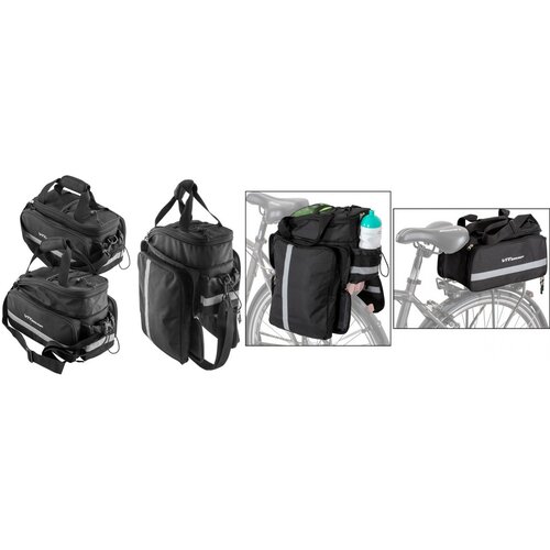 ViTcomp torbica na paktreger 600x600D / polyester crna Slike