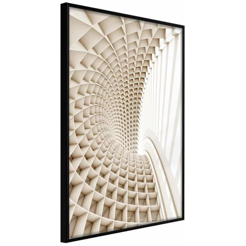 Poster - Curved Library 30x45
