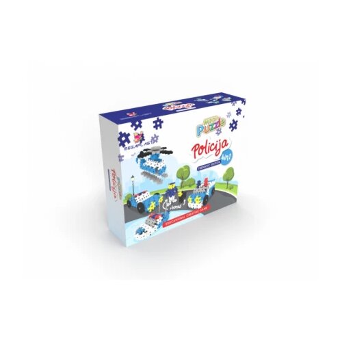  Dečije društvene igre mega puzzle policija 951756 Cene