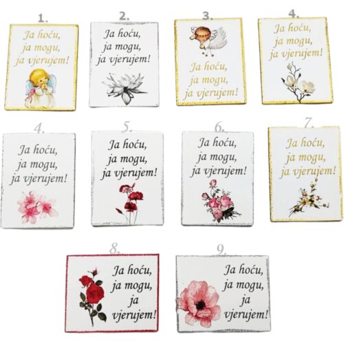  Jaz hočem, jaz zmorem, jaz verjamem &Scaron;12437 Magnet Cene