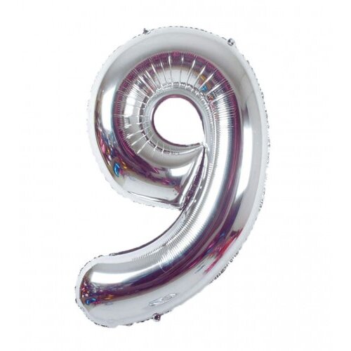Amscan Balon srebrni br.9 43x66cm 3196301 Cijene