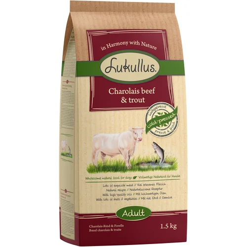 Lukullus charolais govedina i pastrva - 4 x 1,5 kg