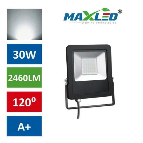 MAX-LED led reflektor star premium 30W nevtralno beli 4500K