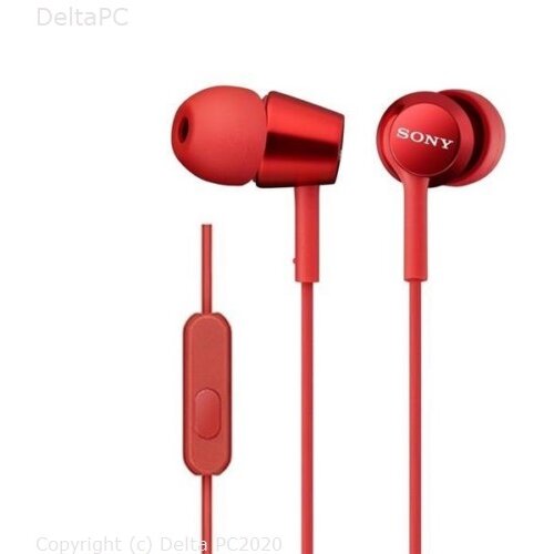 Sony slusalice EX-15 crvene Cijene