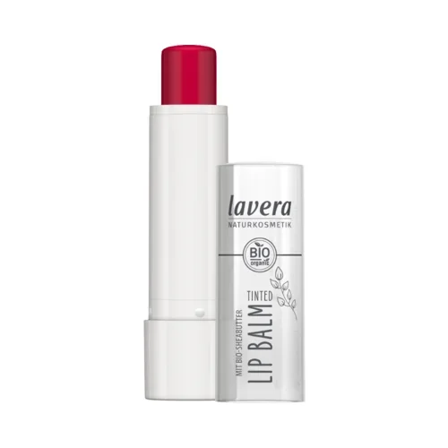 Lavera tinted lip balm - 03 strawberry red