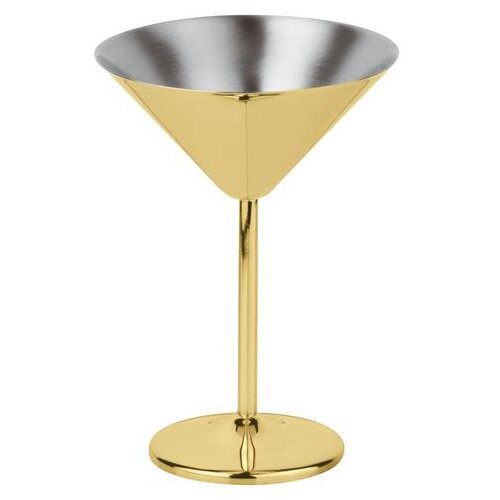 Ča&amp;scaron;a ZA MARTINI 200ML ZLATNA Slike