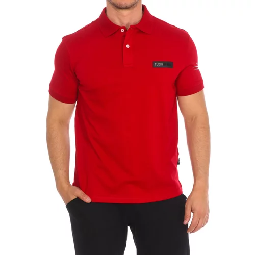 Philipp Plein Sport Polo majice kratki rokavi PIPS507-52 Rdeča