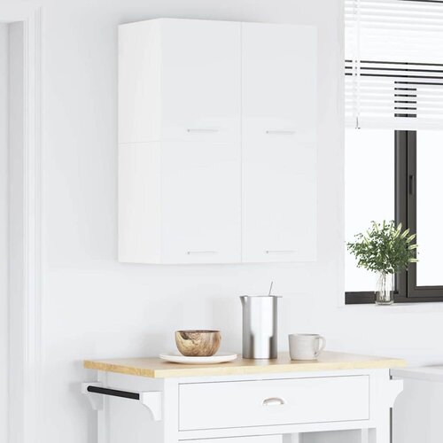  ormarić 2 pcs Bijelo 60 x 31 x 40 cm Konstruirano drvo Slike