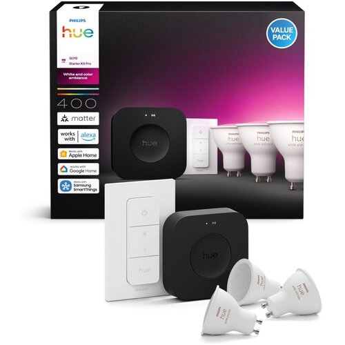  Početni komplet Philips Hue WACA 3xGU10/4,2W 2000-6500K + uređaj za povezivanje Cene