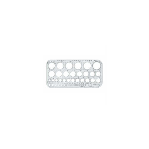Staedtler Ravnalo sa krugovima (1-36 mm) Slike