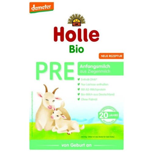 Holle Početna mliječna hrana za dojenčad PRE na bazi kozjeg mlijeka 400g, BIO-DEMETER Cene
