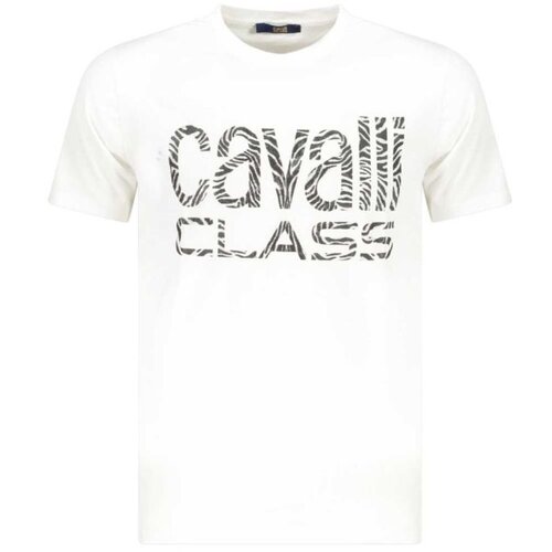 Cavalli Class mu&amp;scaron;ka majica txt61djd060/ bela Slike
