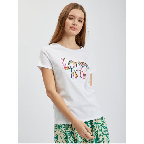 Orsay White Womens T-Shirt - Women Slike