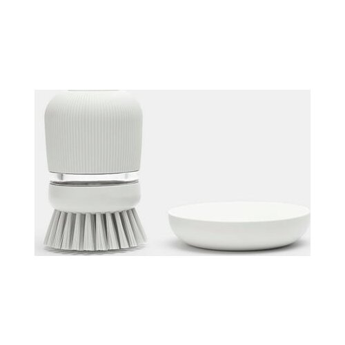 Brabantia Četka za pranje suđa s dozatorom deterdženta - Light Grey Slike