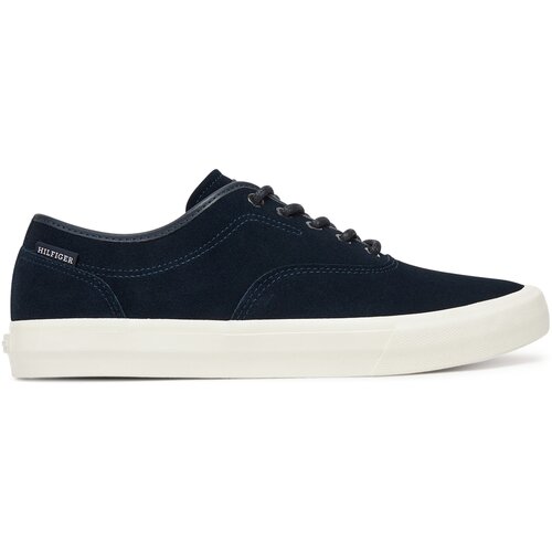 Tommy Hilfiger Tenis superge Hi Vulc Low Oxford Suede FM0FM05401 Mornarsko modra Slike