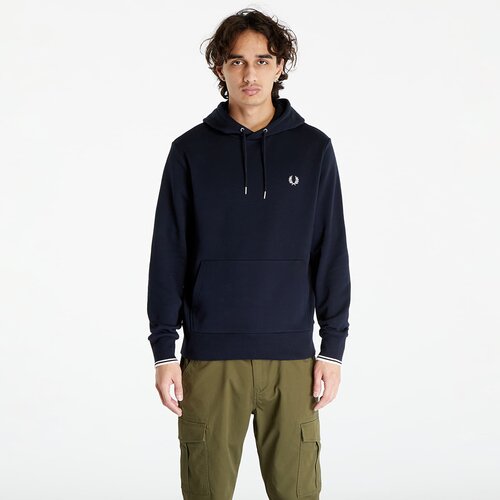 Fred Perry Tipped Hooded Sweatshirt Navy Slike