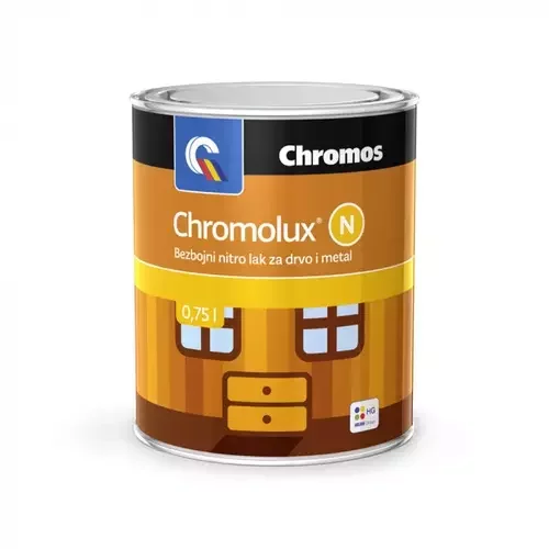  Chromolux N Bezbojni nitro završni polumat lak CHROMOS