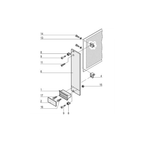 Schroff 20818023 19 inčni nosač za komponente 5 St. Slike