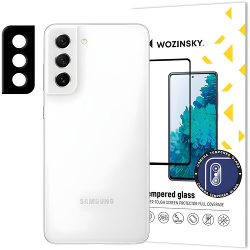 Wozinsky kaljeno staklo za kameru 9H za Samsung Galaxy S21 FE - Crna Cene