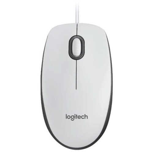 Logitech Mi&scaron; M100, optical, white, 1000 dpi, USB, 910-006764 Cijene