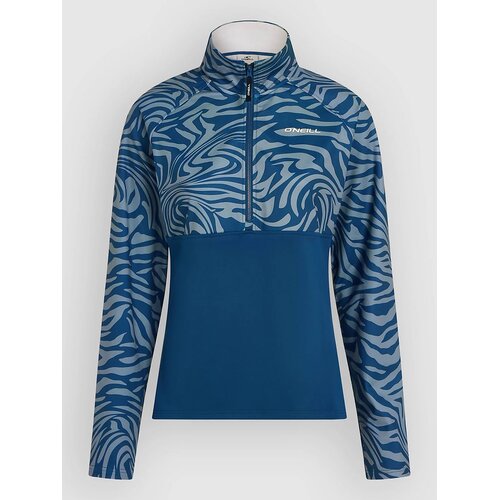 O'neill Fwc'Cruz Printed Half-Zip Fleece Sweater blue swirl zebra Cijene